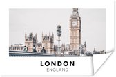 Poster Londen - Engeland - Big Ben - 30x20 cm