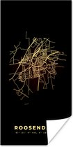Affiche Roosendaal - Carte - Plan - Plan de la ville - 20x40 cm