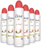 Dove Deo Spray XL – Go Fresh Apple & White Tea - Voordeelverpakking 6 x 250 ml