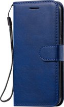 Mobigear Telefoonhoesje geschikt voor Nokia 1.3 Hoesje | Mobigear Premium Bookcase Portemonnee | Pasjeshouder voor 2 Pasjes | Telefoonhoesje voor Pinpas / OV Kaart / Rijbewijs - Blauw