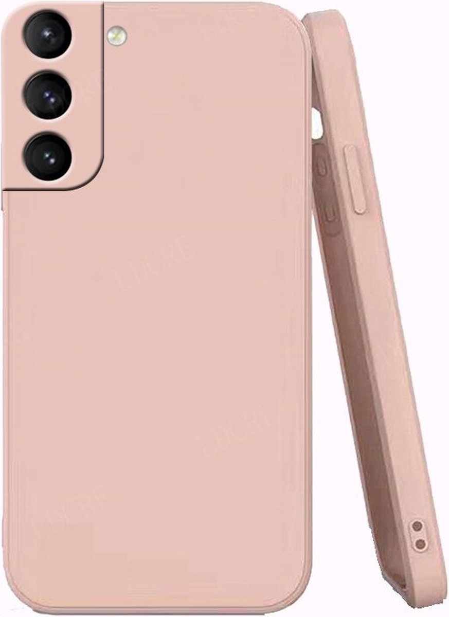 DrPhone SC8 - Silicone Samsung Hoes voor Samsung S22+ - Roze