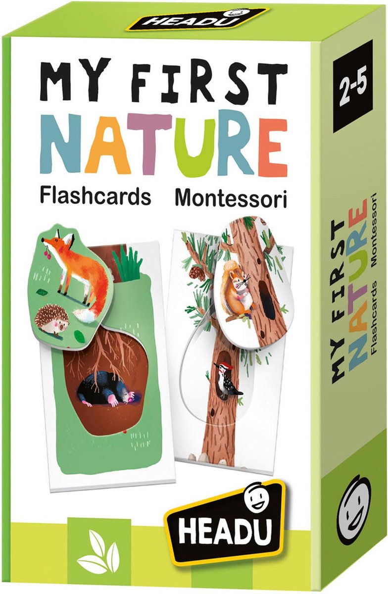 Headu My First Nature Vormen en Sorteren Puzzel
