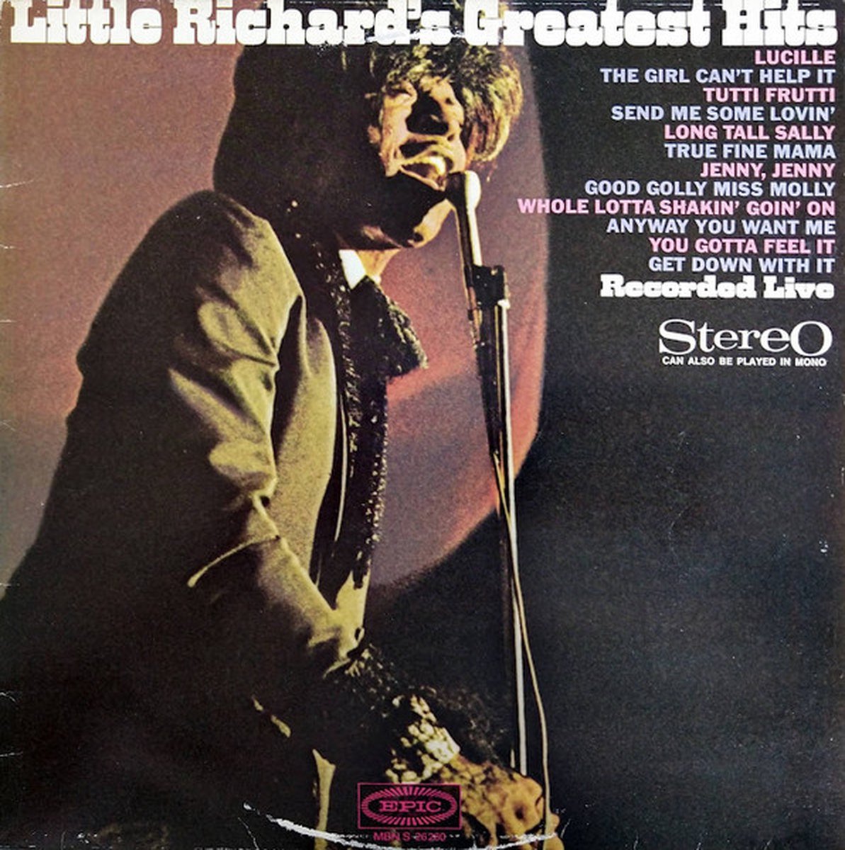 Greatest Hits Recorded Live (LP)