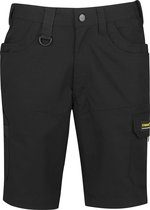 STØRVIK Ron Ripstop Korte Werkbroek Heren - Ademend Werkshort - Lichtgewicht Werkbermuda - Werk Short - Maat L - Zwart