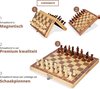 Afbeelding van het spelletje Qproducts Chessmate – Inclusief ebook – Magnetisch Schaakspel – Schaakbord – Schaakbord met Schaakstukken – Schaakset – Schaakspellen – Schaakspel hout volwassenen – Schaakborden Kinderen