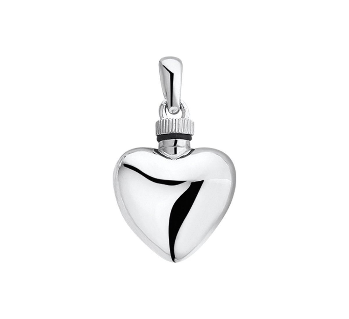 Glams urnhanger hart - Zilver