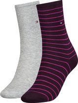 Dames Kleding voor voor Beenmode voor Sokken Tommy Hilfiger Small Stripe Classic Sock in het Blauw 