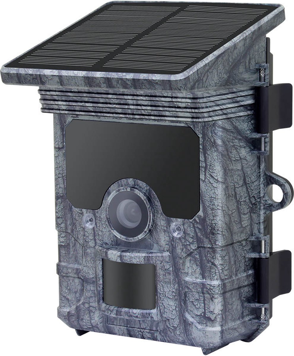 MAXDONE Wildcamera op zonne-energie, wifi, met mobiele