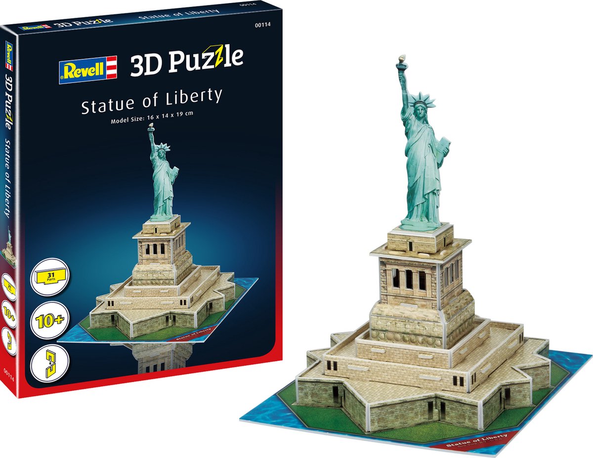 Revell 00114 Puzzle 3D Statue de la Liberty | bol