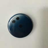 Bowling Bowling gift 'Koelkast magneet met print van bowlingbal' blauw rond 3 cm