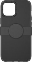 PopSockets PopCase met een magnetische ring - Telefoonhoesje met Telefoonbutton compatibel met Apple iPhone 13 Pro Max - Zwart