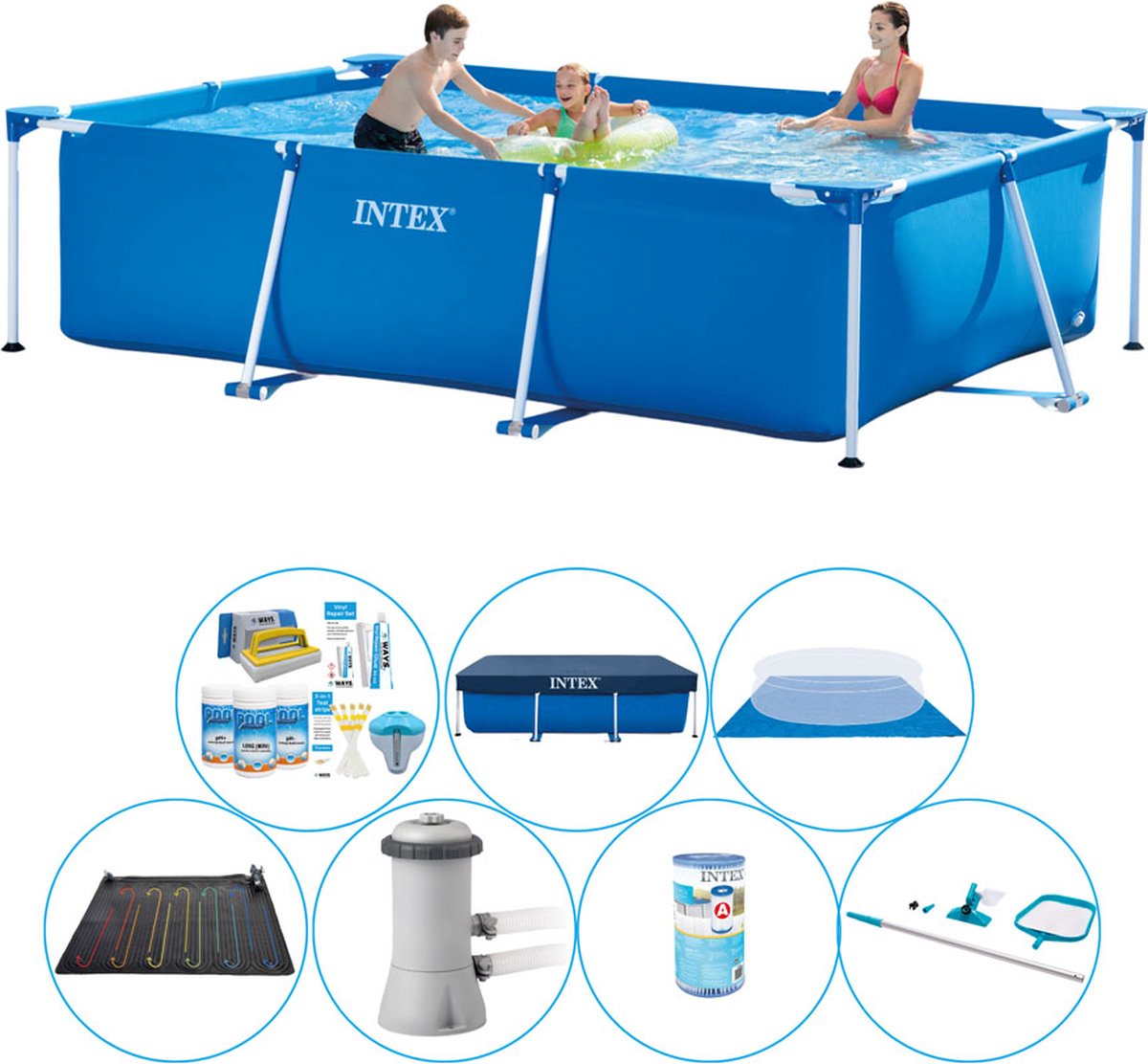 Overwegen Altaar heet Intex Frame Pool Zwembad super deal - 300 x 200 x 75 cm | bol.com