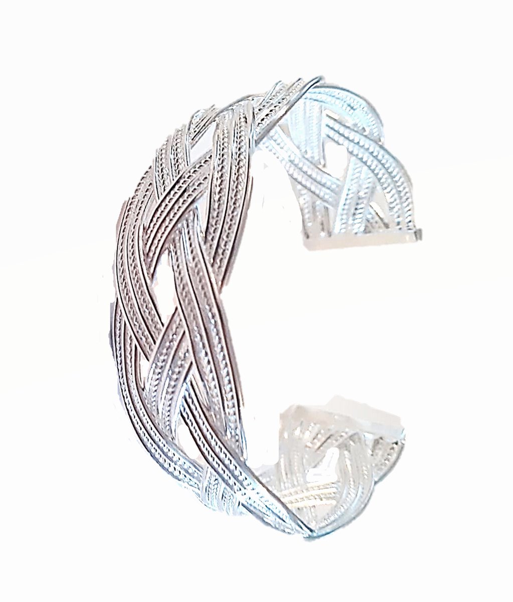 Chainlook silver bangle 21812 - kettingontwerp zilver 925 armband 21812 - one size - Cadeautip