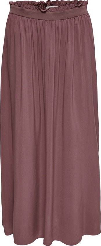 Only Rok Onlvenedig Life Long Skirt Wvn Noos 15164606 Rose Brown Dames Maat - XS