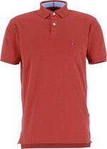 Tommy Hilfiger 1985 Regular Fit polo - Cinnabar Red -  Maat: XXL