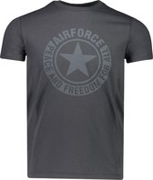 Airforce T-shirt Grijs voor Mannen - Lente/Zomer Collectie