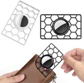 MULTIGADGETS® Airtag wallet wit - Airtag portemonnee & Airtag kaarthouder - Airtag hoesje