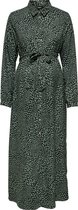 ONLY MATERNITY OLMNOELLE LIFE L/S MIDI SHIRT DRESS AOP Dames Jurk - Maat XL