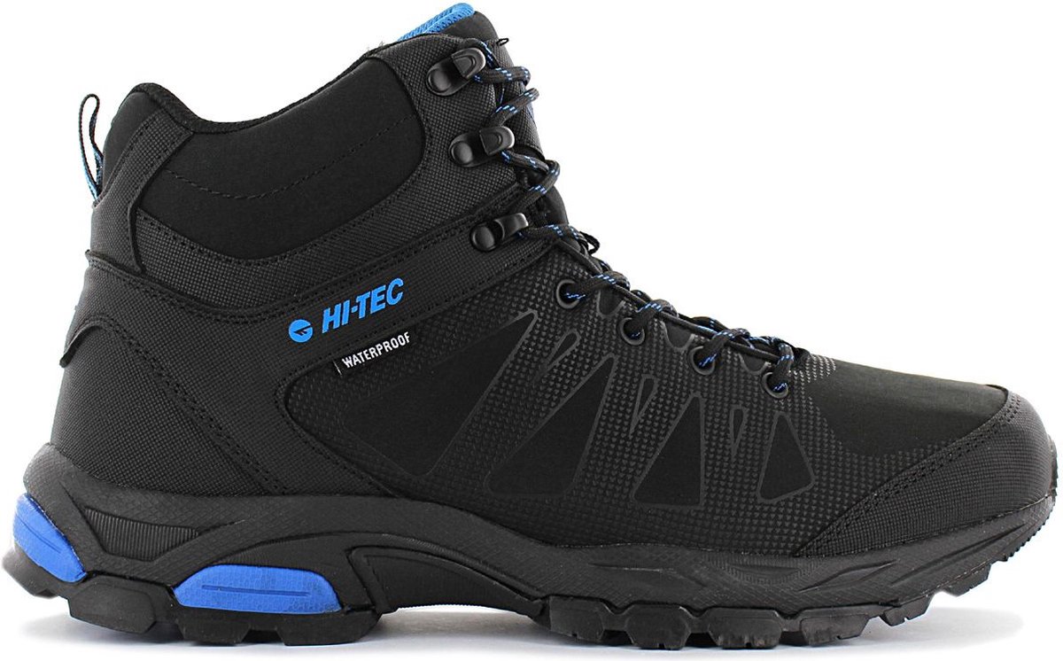 HI-TEC Raven Mid WP Waterproof Heren Wandelschoenen Trekking Outdoor schoenen O006888-021 Zwart