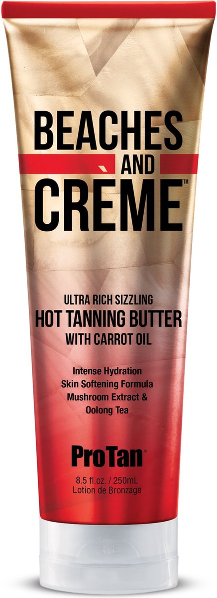 Pro Tan BEACHES AND CRÉME™ SIZZLING HOT TANNING BUTTER Zonnebankcreme - Tingle - 250ml