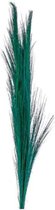 Oneiro’s Luxe Droogbloemen Broom grass bundle turquoise 75 cm – hotel chique - binnen - accessoires - decoratie – bloemen – mat – glans – industrieel