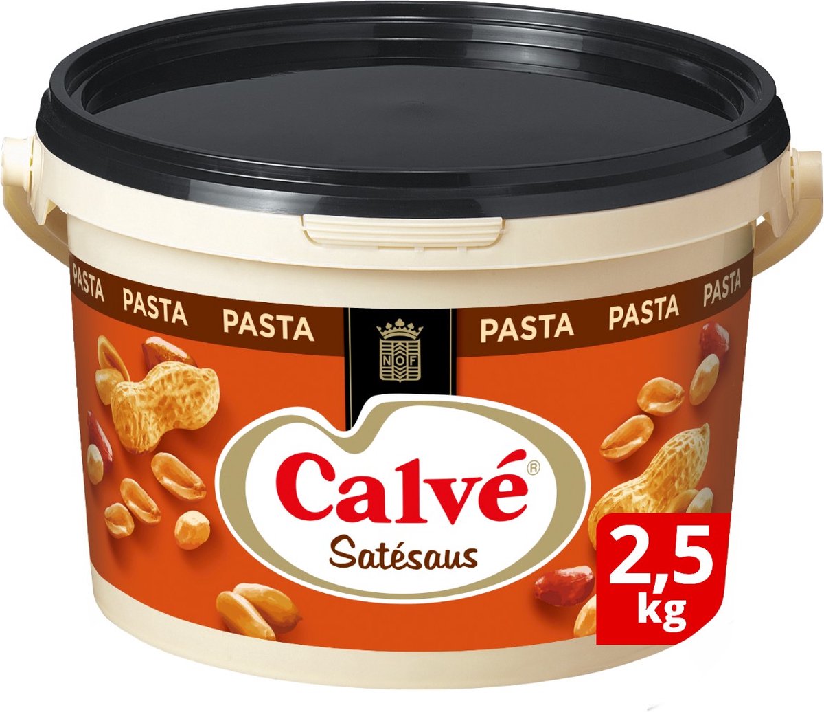 Calve Satesaus Pasta XL Basis Emmer 2.5 kg