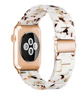 UrbanGoods - Horlogeband - Hars - Bruin - Lichtgewicht - 42 / 44 / 45 mm - Geschikt voor Apple Watch - Smartwatch iWatch