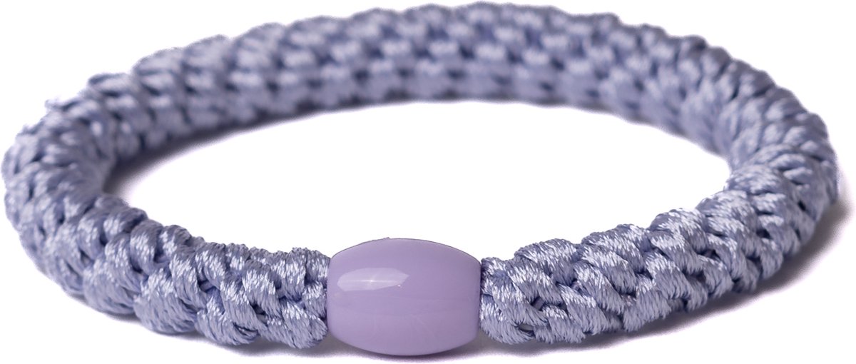Banditz Haarelastiekje en armbandje 2-in-1 pearl light lavendel | DEZELFDE DAG VERZONDEN (vóór 15.00u besteld)
