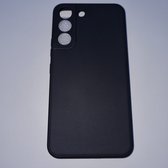 Backcover mat zwart voor Samsung Galaxy S22 - Samsung hoesje - backcover - siliconen hoesje - bumper hoesje - transparant hoesje - telefoon onderdelen - sterk hoesje