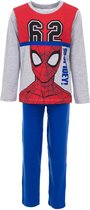 Spiderman pyjama - blauw - katoen - gospidey! pyama - maat 128 - 8 jaar