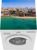 Wasmachine beschermer mat - San Juan fotoprint - Breedte 60 cm x hoogte 60 cm