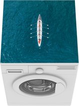 Wasmachine beschermer mat - Kano - Zee - Blauw - Breedte 60 cm x hoogte 60 cm