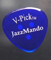 V-Picks Jazz Mandoline plectrum blauw 1.50 mm