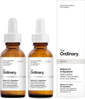 2 STUKS The Ordinary Retinol 1% - Anti-verouderingsserum - Acne - Avond - Gezicht - Best Seller Duo