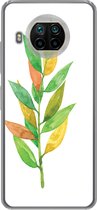 Geschikt voor Xiaomi Mi 10T Lite 5G hoesje - Waterverf - Bladeren - Planten - Siliconen Telefoonhoesje