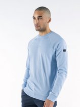 P&S Heren sweater-MICK-Light Blue-XXL