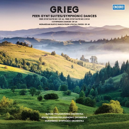 Slovak Philharmonic Orchestra, Süddeutsche Philharmonie, Nürnberger Symphoniker - Grieg: Peer Gynt Suites (LP)