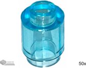 LEGO 3062b Doorzichtig lichtblauw 50 stuks