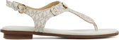 Michael Kors Sandalen Vrouwen - MK Plate Thong - Maat 38.5 - Wit