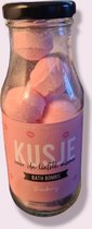 Soap & Gifts - Bath Bombs  - Strawberry - Kusje voor de Liefste Mama - Kado - Moederdag