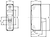 Siemens Halfgeleiderrelais 3RF21301AA02 30 A Schakelspanning (max.): 230 V/AC 1 stuk(s)