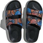 Freedom Moses slippers - Kenya Black - maat 30/31