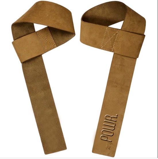 MYPOWR. Lifting Straps Leer voor Krachttraining Twee stuks bol