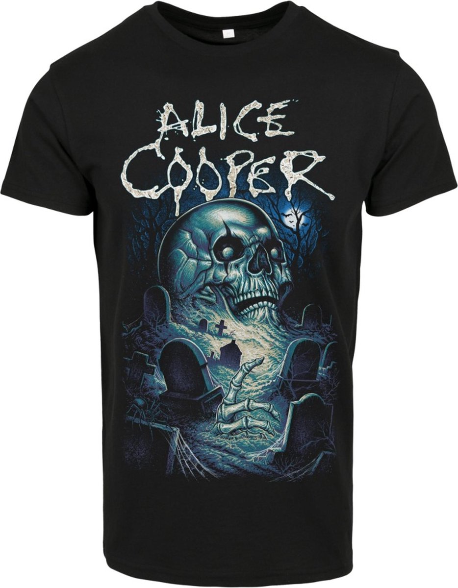 Urban Classics Heren Tshirt -XS- Graveyard Zwart