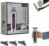 Rozia HQ261 - Haar- Baard trimmer - Tondeuse - Draadloos - Verjaardag cadeautje voor hem - Man - Vriend - Collega - Vader - Vaderdag