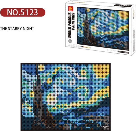 Wange Starry Night / The Starry Night - Vincent van Gogh - Art ...