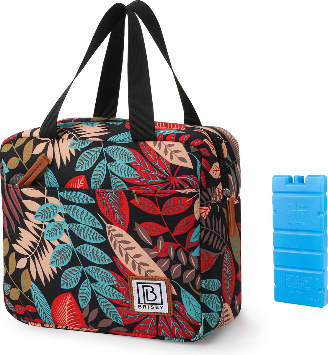 Brisby 4 Laags Geïsoleerde Koeltas - Lunchtas - Kolftas 4 liter - Jungle