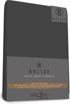 'Van Dem - Belize  - Topper Mako Jersey 200 x 200 cm antra