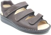 Finn Comfort, TUNIS, 01511-650432, Bruine heren sandaal