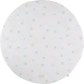 Nobodinoz Full Moon Speelkleed 105 cm | Aqua Eclipse White